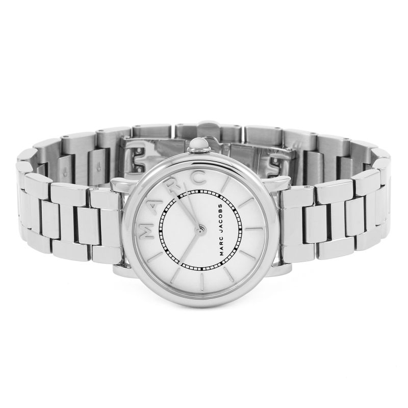 Marc Jacobs Roxy White Dial Silver Steel Strap Watch for Women - MJ3525 Buy Now By Marc Jacobs
