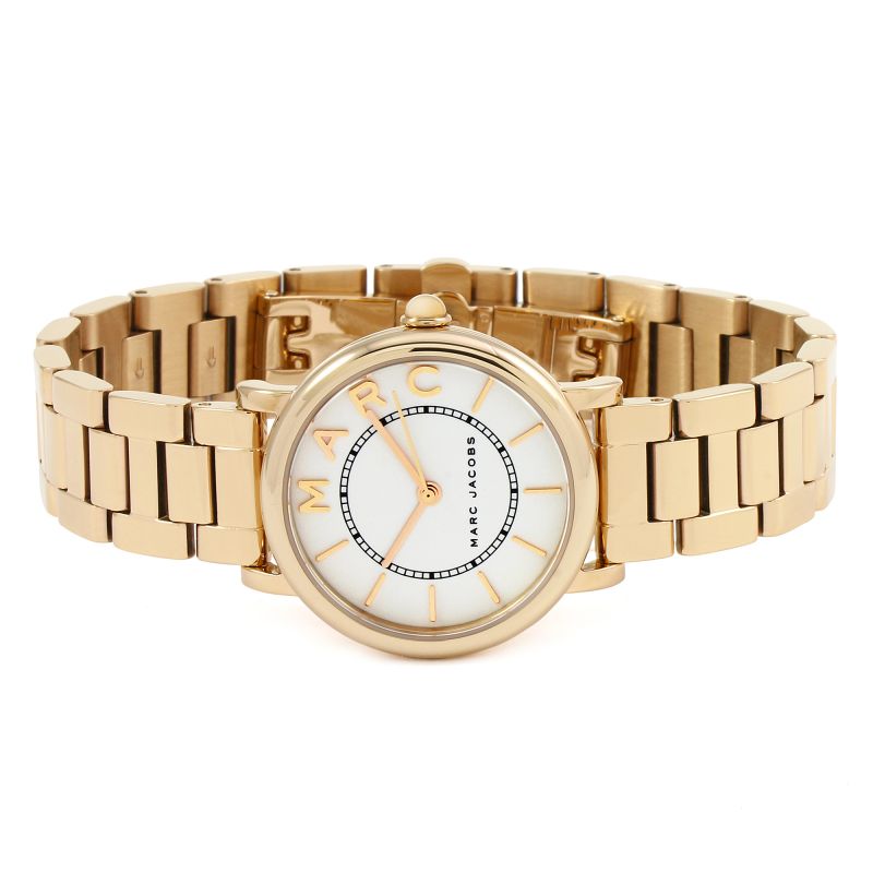Marc Jacobs Roxy White Dial Rose Gold Steel Strap Watch for Women - MJ3527 Buy Now By Marc Jacobs
