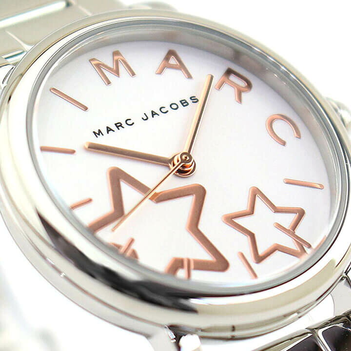 Marc Jacobs Classic White Dial Silver Steel Strap Watch for Women - MJ3591 Buy Now By Marc Jacobs