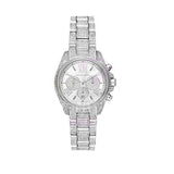 Michael Kors Mini Bradshaw Crystals Silver Dial Silver Steel Strap Watch For Women - MK6454 Buy Now By Michael Kors