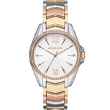 Michael Kors Whitney Quartz White Dial Two Tone Steel Strap Watch For Women - MK6686 Buy Now By Michael Kors