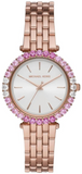 Michael Kors Darci Pave Silver Dial Rose Gold Steel Strap Watch For Women - MK4517 Buy Now By Michael Kors