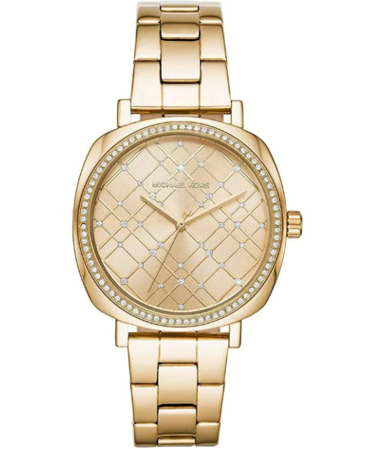 Michael Kors Nia Quartz Gold Dial Gold Steel Strap Watch For Women - MK3989 Buy Now By Michael Kors