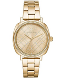 Michael Kors Nia Quartz Gold Dial Gold Steel Strap Watch For Women - MK3989 Buy Now By Michael Kors