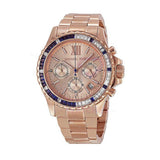Michael Kors Everest Chronograph Rose Gold Dial Rose Gold Steel Strap Watch For Women - MK5755 Buy Now By Michael Kors