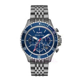 Michael Kors Bayville Chronograph Blue Dial Grey Steel Strap Watch For Men - MK8727 Buy Now By Michael Kors