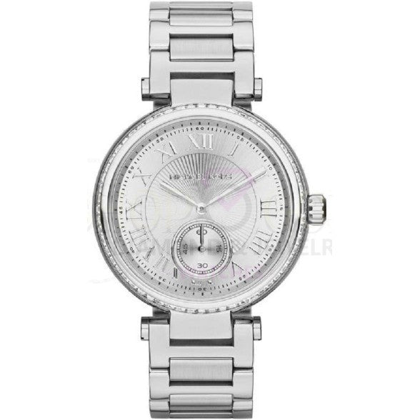 Michael Kors Skylar Silver Dial Silver Steel Strap Watch for Women - MK5866 Buy Now By Michael Kors