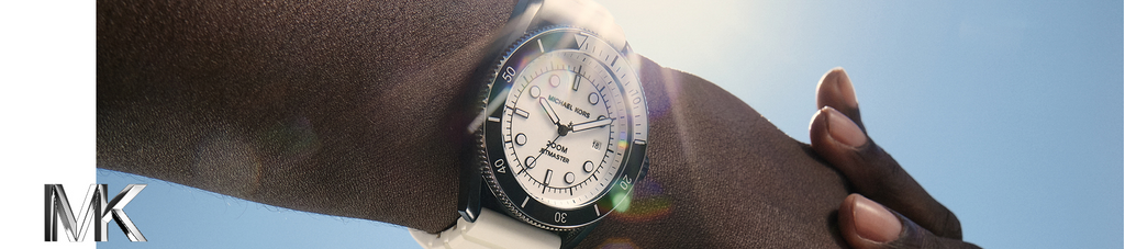 Michael Kors Maritime Analog White Dial White Silicone Strap Watch for Men - MK9159 Buy Now By Michael Kors