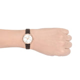 Michael Kors Pyper Quartz Silver Dial Brown Leather Strap Watch for Women - MK1036 Buy Now By Michael Kors