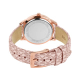 Michael Kors Tibby Silver Dial Pink Leather Strap Watch for Women - MK1050 Buy Now By Michael Kors