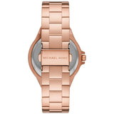 Michael Kors Lennox Three Hand Rose Gold Dial Rose Gold Steel Strap Watch For Women - MK1063 Buy Now By Michael Kors