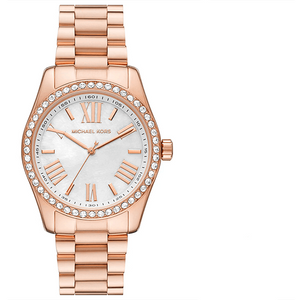 Michael Kors Lexington White Dial Rose Gold Steel Strap Watch for Women - MK1088 Buy Now By Michael Kors