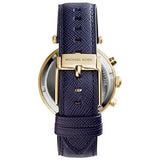 Michael Kors Parker Gold Dial Blue Leather Strap Watch for Women - MK2280 Buy Now By Michael Kors