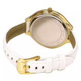 Michael Kors Slim Runway Quartz Gold Dial White Leather Strap Watch For Women - MK2389 Buy Now By Michael Kors