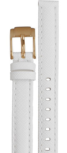 Michael Kors Slim Runway Quartz Gold Dial White Leather Strap Watch For Women - MK2389 Buy Now By Michael Kors