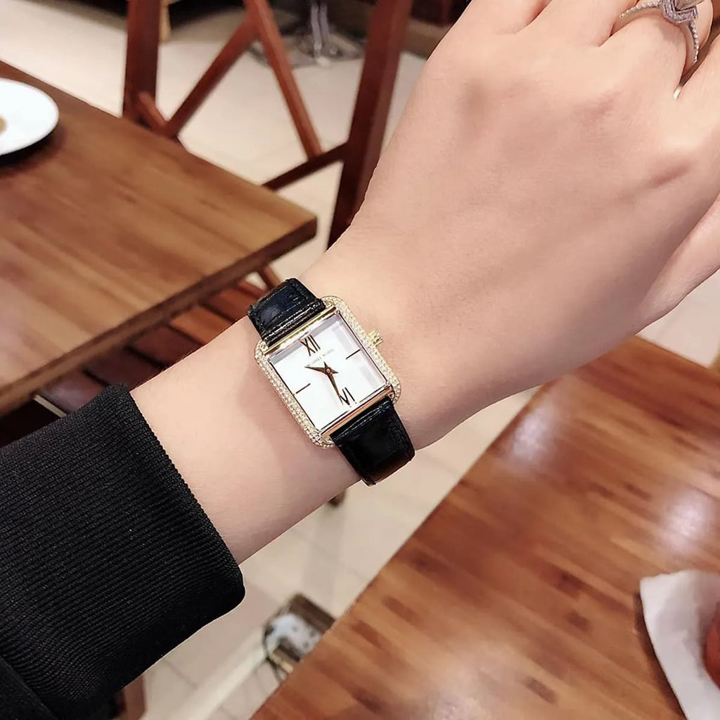 Michael Kors Lake Quartz White Dial Black Leather Strap Watch For Women - MK2762 Buy Now By Michael Kors