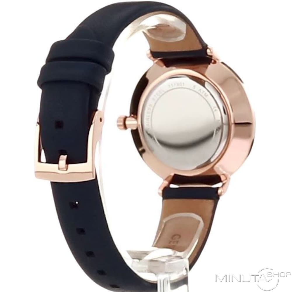 Michael Kors Pyper Analog White Dial Black Leather Strap Watch For Women - MK2804 Buy Now By Michael Kors