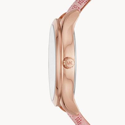 Michael Kors Jaycie Quartz Rose Gold Dial Pink Leather Strap Watch for Women - MK2879 Buy Now By Michael Kors
