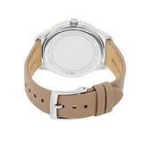 Michael Kors Layton Mother of Pearl White Dial Brown Leather Strap Watch For Women - MK2910 Buy Now By Michael Kors