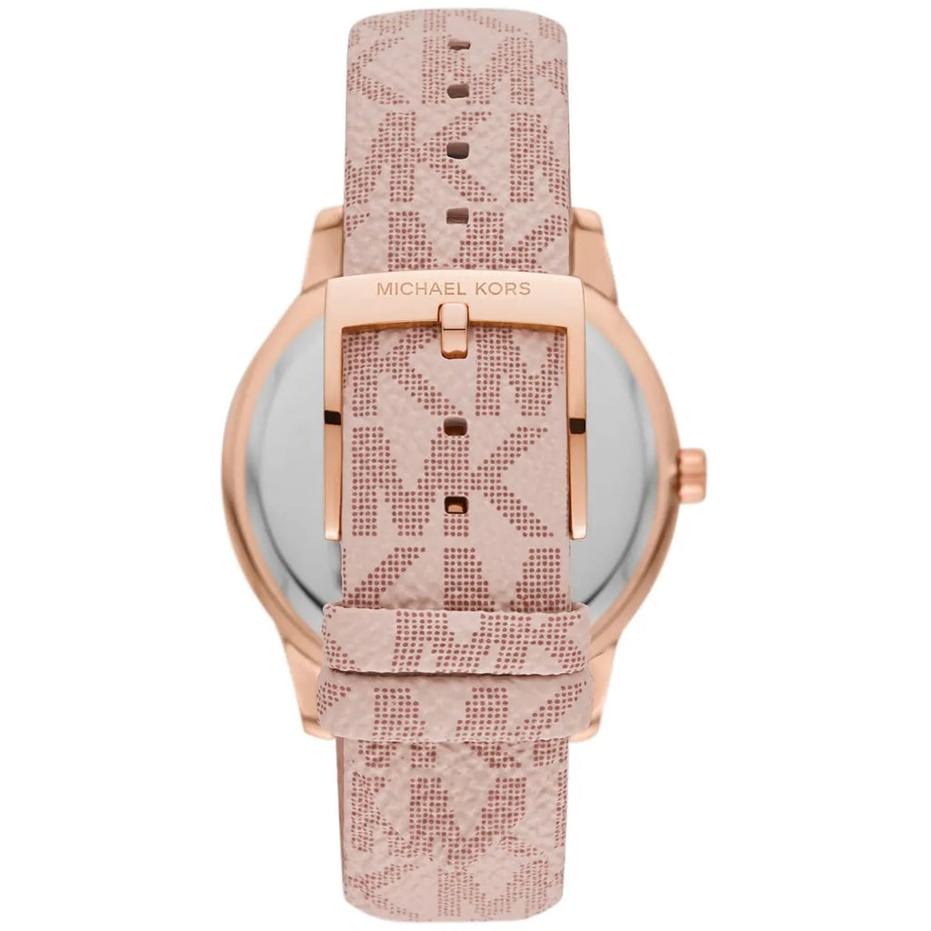 Michael Kors Tibby Multifunction Rose Gold Dial Pink Leather Strap Watch For Women - MK2955 Buy Now By Michael Kors