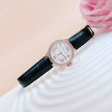 Michael Kors Camille Three-Hand Crystals White Dial Black Leather Strap Watch for Women - MK2962 Buy Now By Michael Kors