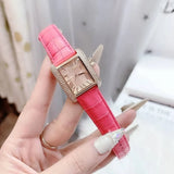 Michael Kors Emery Quartz Diamonds Rose Gold Dial Pink Leather Strap Watch For Women - MK2984 Buy Now By Michael Kors