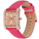 Michael Kors Emery Quartz Diamonds Rose Gold Dial Pink Leather Strap Watch For Women - MK2984 Buy Now By Michael Kors