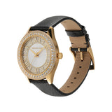 Michael Kors Harlowe Analog White Dial Black Leather Strap Watch For Women - MK2988 Buy Now By Michael Kors