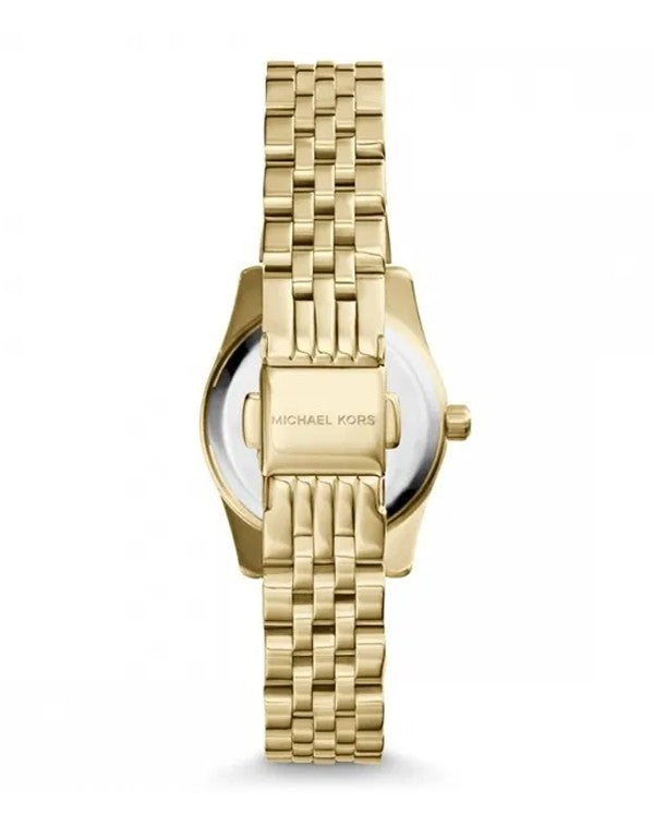 Michael Kors Lexington Quartz Silver Dial Gold Steel Strap Watch For Women - MK3229 Buy Now By Michael Kors