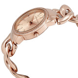 Michael Kors Nini Quartz Crystals Rose Gold Dial Rose Go Watch For Women - MK3236 Buy Now By Michael Kors