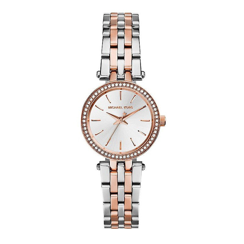 Michael Kors Darci Silver Dial Two Tone Steel Strap Watch for Women - MK3298 Buy Now By Michael Kors