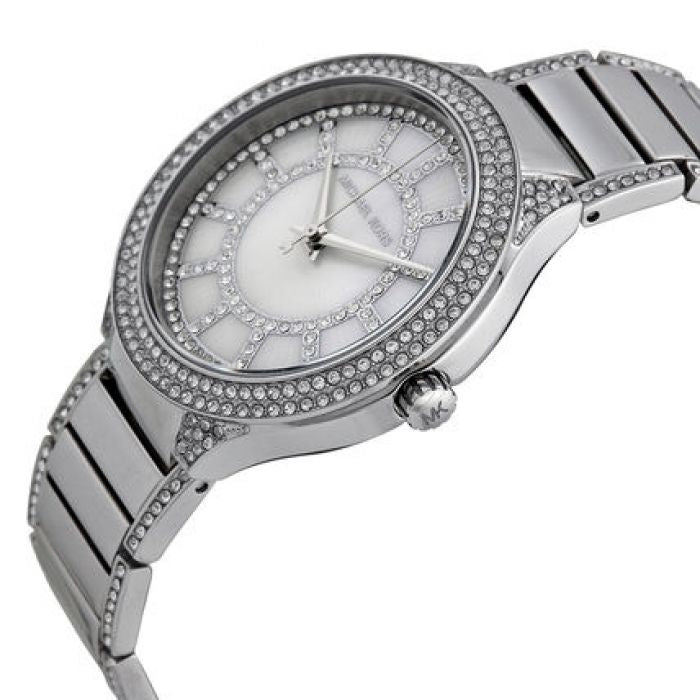 Michael Kors Caitlin Crystal Dial Silver Steel Strap Watch for Women - MK3331 Buy Now By Michael Kors
