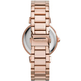 Michael Kors Catlin Black Dial Rose Gold Steel Strap Watch for Women - MK3339 Buy Now By Michael Kors