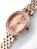 Michael Kors Darci Rose Gold Dial Rose Gold Stainless Steel Strap Watch for Women - MK3366 Buy Now By Michael Kors