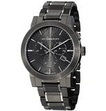Burberry The City Grey Dial Gunmetal Grey Steel Strap Watch for Men - BU9354 Buy Now By Burberry