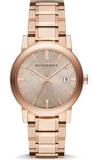 Burberry The City Rose Gold Dial Rose Gold Steel Strap Watch for Women - BU9034 Buy Now By Burberry