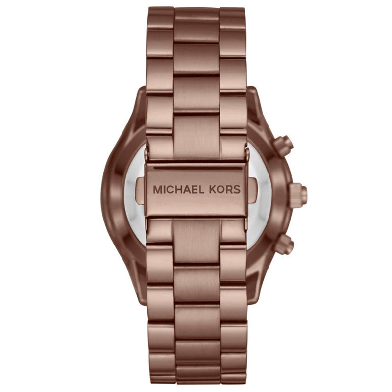Michael Kors Runway Quartz Brown Dial Brown Steel Strap Watch For Women - MK3418 Buy Now By Michael Kors