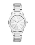 Michael Kors Hartman Quartz Silver Dial Silver Steel Strap Watch For Women - MK3489 Buy Now By Michael Kors
