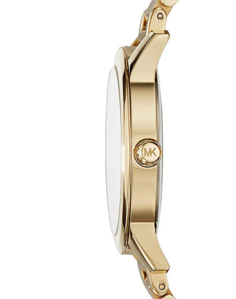 Michael Kors Hartman Quartz Gold Dial Gold Steel Strap Watch For Women - MK3490 Buy Now By Michael Kors