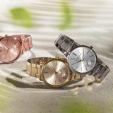 Michael Kors Jaryn Analog Quartz Gold Dial Gold Steel Strap Watch For Women - MK3500 Buy Now By Michael Kors