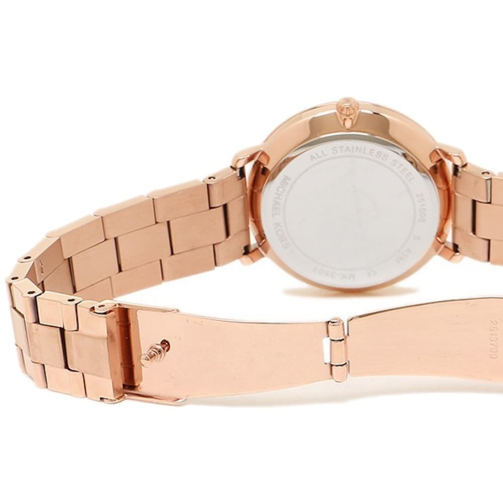 Michael Kors Jaryn Quartz Rose Gold Dial Rose Gold Steel Strap Watch For Women - MK3501 Buy Now By Michael Kors