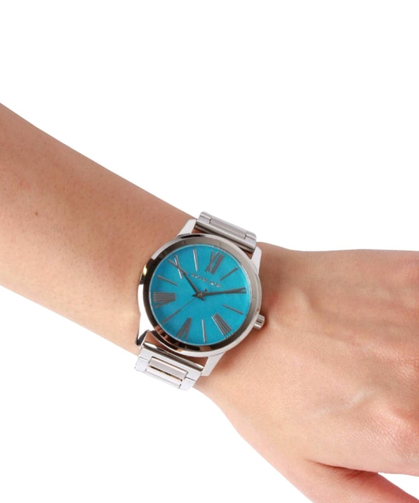 Michael Kors Hartman Quartz Blue Dial Silver Steel Strap Watch For Women - MK3519 Buy Now By Michael Kors