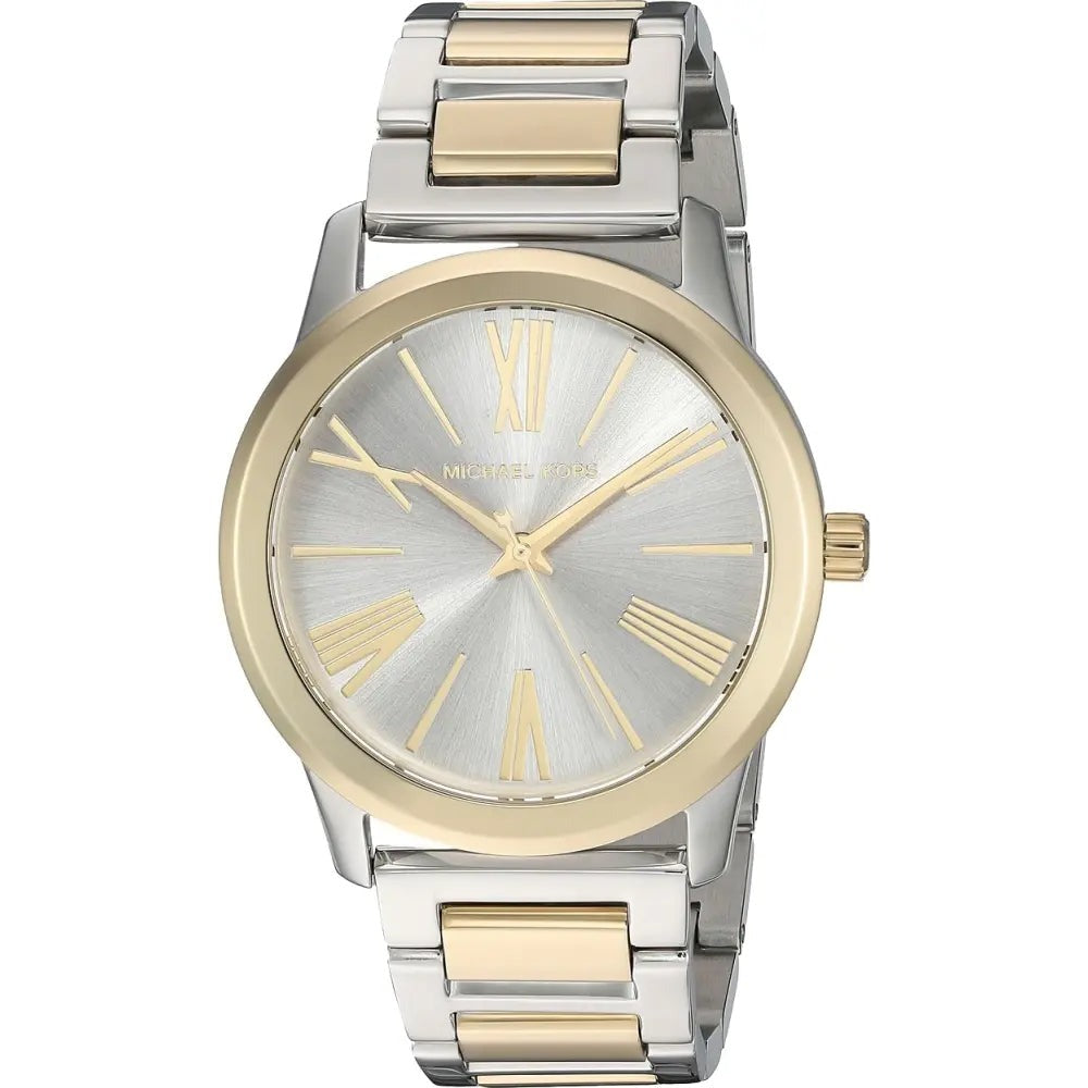 Michael Kors Hartman Quartz White Dial Two Tone Steel Strap Watch For Women - MK3521 Buy Now By Michael Kors