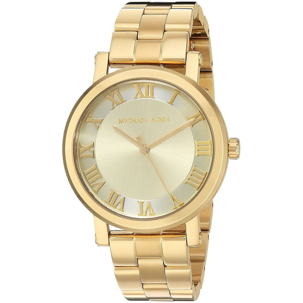 Michael Kors Jaryn Analog Quartz Gold Dial Gold Steel Strap Watch For Women - MK3500 Buy Now By Michael Kors