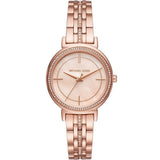 Michael Kors Cinthia Mother of Pearl Rose Gold Dial Rose Gold Steel Strap Watch for Women - MK3643 Buy Now By Michael Kors