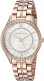 Michael Kors Lauryn Mother of Pearl Dial Rose Gold Steel Strap Watch for Women - MK3716 Buy Now By Michael Kors