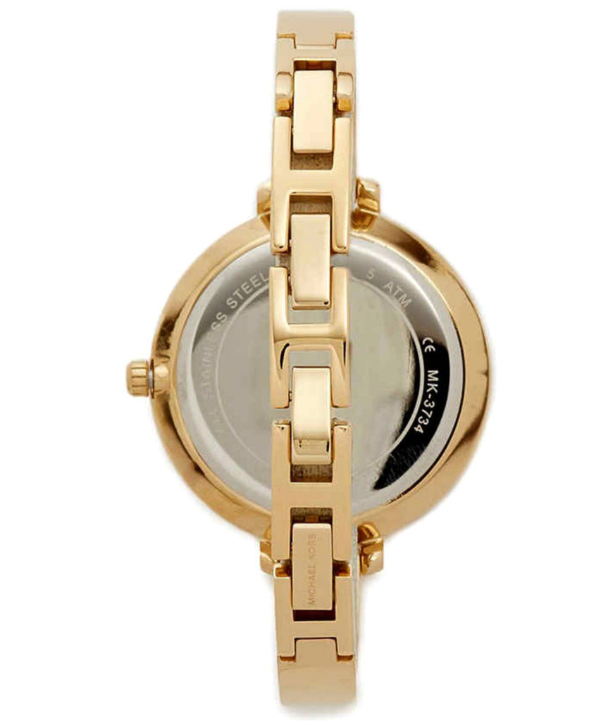 Michael Kors Jaryn Quartz Gold Dial Gold Steel Strap Watch For Women - MK3734 Buy Now By Michael Kors