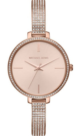 Michael Kors Jaryn Quartz Rose Gold Dial Rose Gold Steel Strap Watch For Women - MK3785 Buy Now By Michael Kors