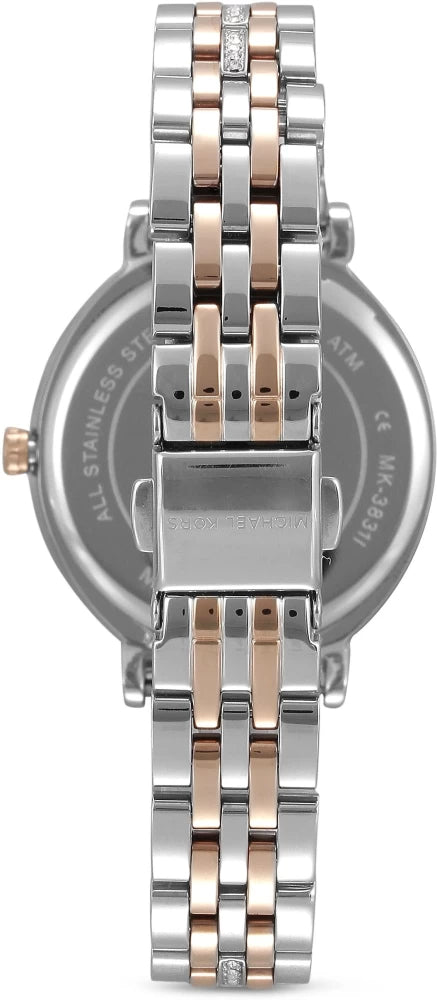 Michael Kors Cinthia Mother of Pearl Dial Two Tone Steel Strap Watch For Women - MK3831 Buy Now By Michael Kors