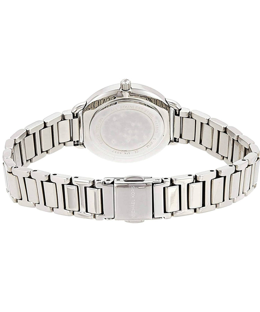 Michael Kors Portia Quartz Silver Dial Silver Steel Strap Watch For Women - MK3837 Buy Now By Michael Kors